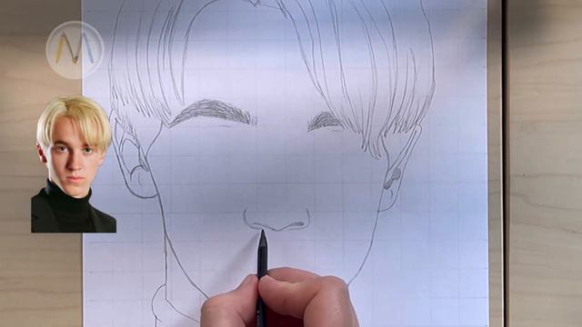 DRACO MALFOY / TOM FELTON / Drawing Characters from Harry Potter смотреть онлайн