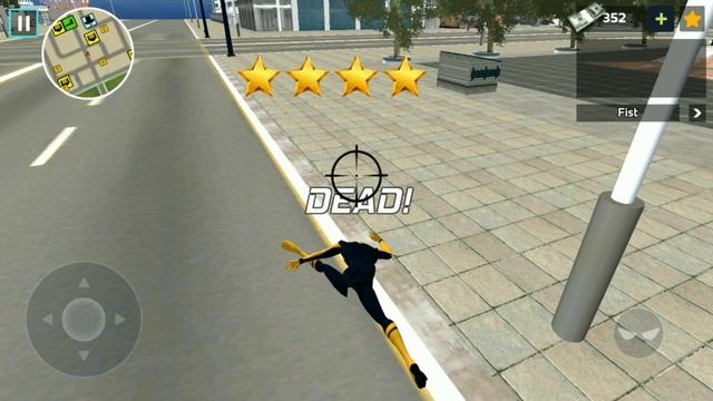 Flying Spider Rope Hero - Super Vice Town Crime | Game Spiderman Android Gameplay смотреть онлайн