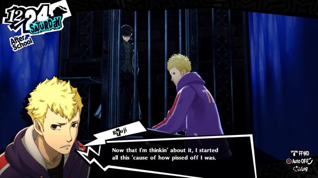 Persona 5 Royal - Joker Saves Ryuji From The Velvet Room смотреть онлайн