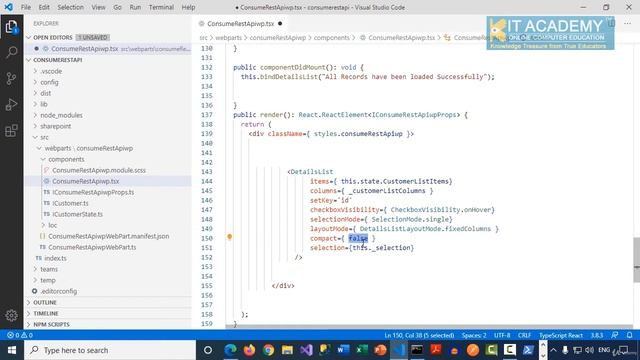 92 Consume Azure Hosted REST API from SPFx React Component смотреть онлайн