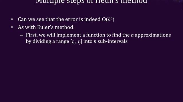 7.1.1.1.3 4th-order Runge-Kutta method смотреть онлайн