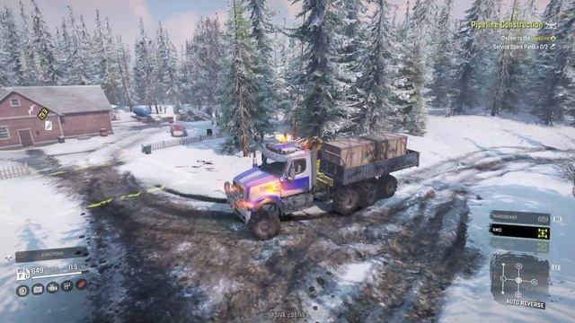 4k - Western Star 49x AGL - SnowRunner Mod Showcase (All Gameplay, No Commentary) - Alaska смотреть онлайн
