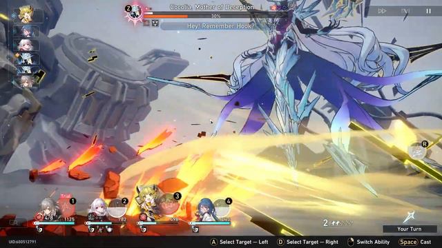 Honkai Star Rail Cocolia Final boss fight with ending scene. смотреть онлайн