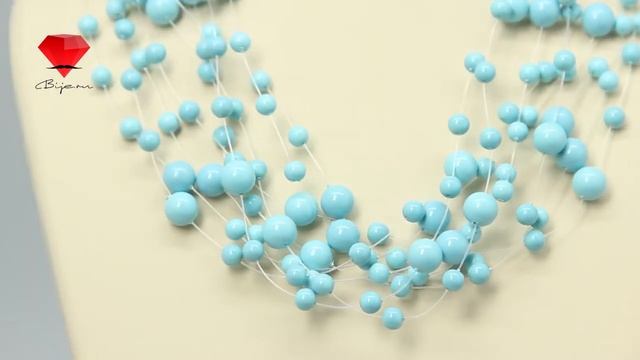 Bije.ru: Подвеска из голубых поделочных камней Claranat (Кларана) смотреть онлайн
