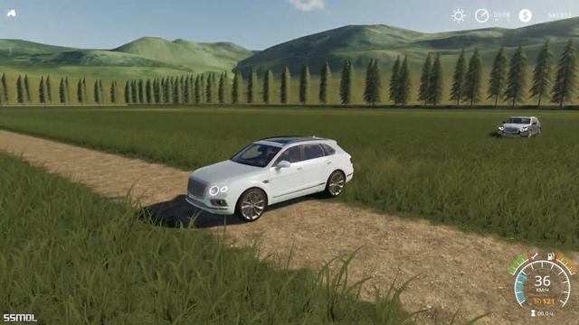 Farming Simulator 2019 mods Bentley Bentayga 2016 смотреть онлайн