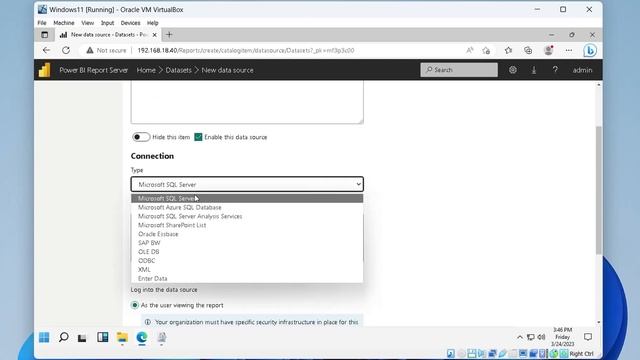 Power BI: Creating Data Source and Data Set in Power BI Report Server Using Microsoft Report Builde смотреть онлайн