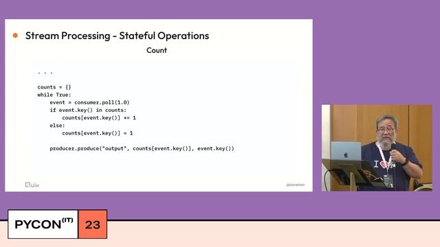 Real-time Event Streaming with Python - Dave Klein смотреть онлайн