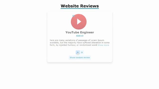 [Preview] Frontend Project | Website Reviews Carousel | Web Development | Hardcore Coder смотреть онлайн