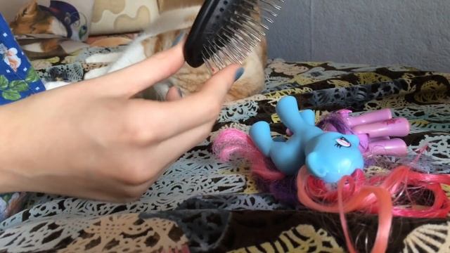 ✂ КАК ПОЧИСТИТЬ ТЕЛО ПОНИ | Как убрать мочалку с волос / гривы ✂ смотреть онлайн