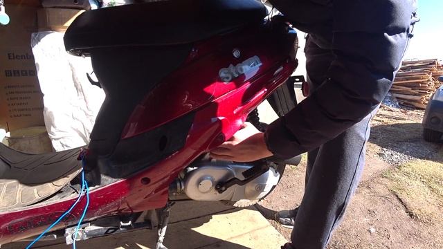 Как завести скутер после простоя смотреть онлайн