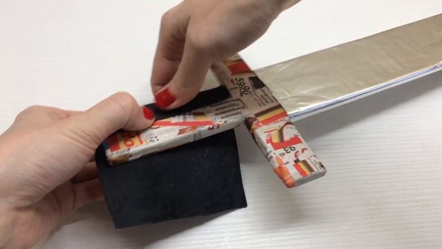 Как сделать меч из картона своими руками смотреть онлайн