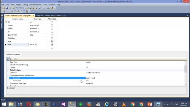 16- Computed Column Persisted And NoPersisted DateDiff смотреть онлайн