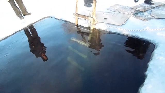 Купание на Крещение в Юламаново 2018г. смотреть онлайн