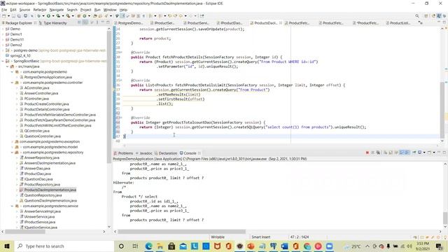 Springboot Rest Api with limit & Offset смотреть онлайн