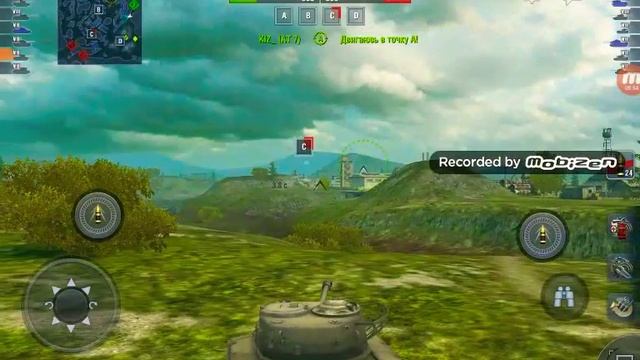 ИГРАЮ С НОВЫМ ПРИЛОЖЕНИЕМ В World of tanks смотреть онлайн