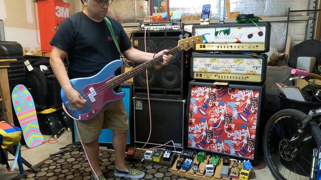 Fender MIM P-Bass w /Lollar Pick Ups. смотреть онлайн