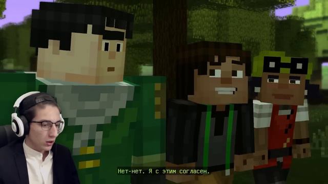 Minecraft: Story Mode Прохождение На Русском Gameplay - Часть 1 смотреть онлайн