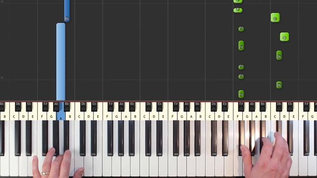 Halloween Theme - EASY Piano Tutorial - Sheet Music (Synthesia) смотреть онлайн
