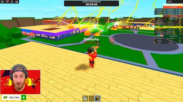 ROBLOX - 4 PLAYER SUPERHERO TYCOON!!!! смотреть онлайн