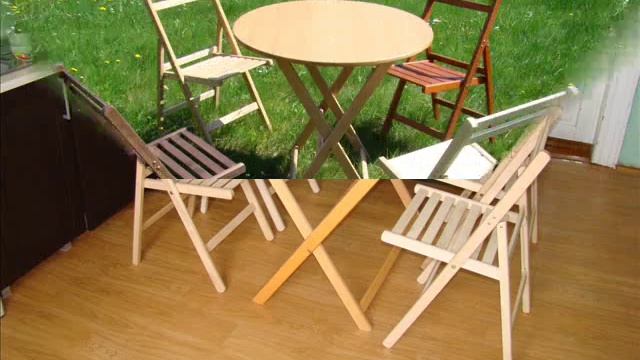 Раскладной деревянный стул Розкладний дерев'яний стілець смотреть онлайн