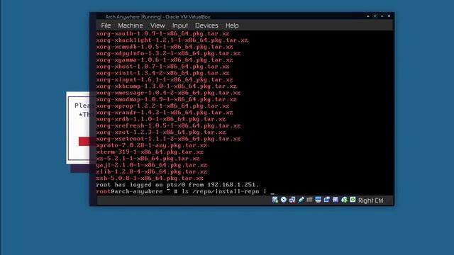 Arch Linux Anywhere смотреть онлайн