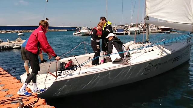 Sochi Winter Cup by #proyachting Отход от причала #имеретинский смотреть онлайн