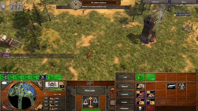 Age of Empires III - Campaña | Acto 2 - 1ª Mision - Defender la colonia смотреть онлайн
