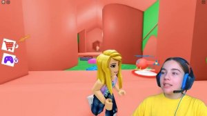 ПОБЕГ ОТ МАЛЫША в ROBLOX!