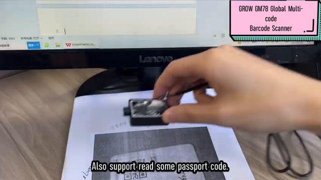 GROW GM78 Global Multi-code DC5V USB UART Interface 1D 2D Barcode Scanner Module Reader смотреть онлайн
