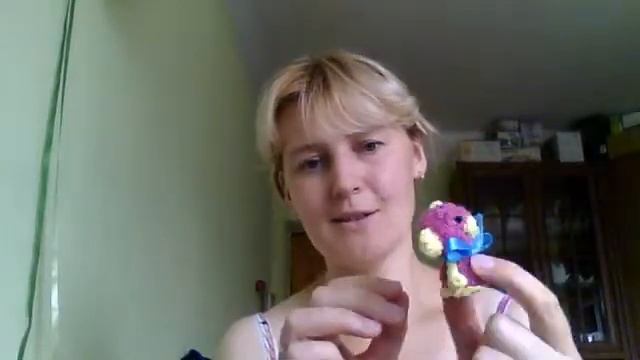 Розовая мышка амигуруми, связанная крючком смотреть онлайн