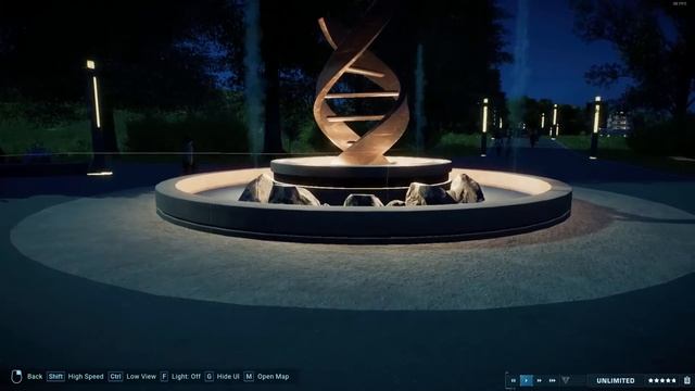 Jurassic World UK Park building inspiration | Jurassic World Evolution 2 park tour смотреть онлайн