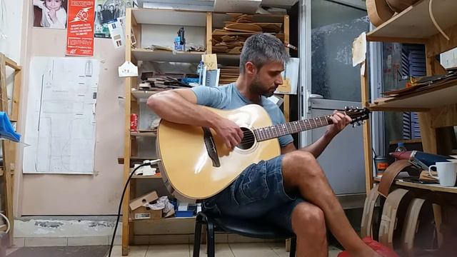 Leveller Double preamp - Danos Miniadis fingerstyle tune смотреть онлайн