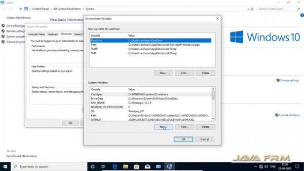Bellsoft Liberica JDK 15 Installation on Windows 10 and how to set JAVA_HOME Environment Variable