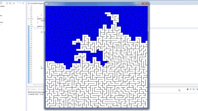 Java - Maze solving using Dijkstra pathfinding algorithm смотреть онлайн