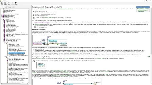 Step 2a: VI Scripting LabVIEW Help смотреть онлайн