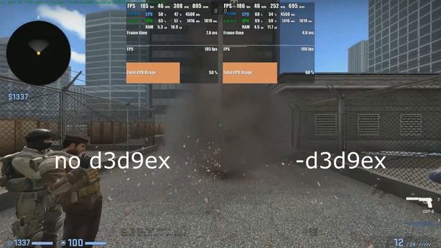 CS:GO Update 6.03.2019 тест -d3d9ex есть ли разница? высокие настройки смотреть онлайн