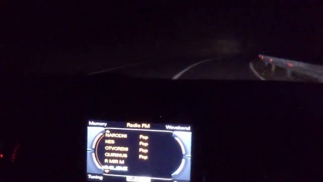Audi A8L 4.2 Quattro - night drive смотреть онлайн