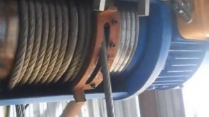 Тельфер CD1 работа троссоукладчика