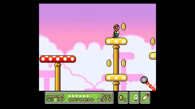 Super Mario World Hack: "Mario is Missing! Done Right" - World 5 смотреть онлайн