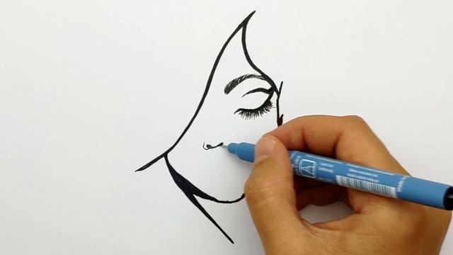 Как нарисовать Портрет Девушки поэтапно. Как рисовать лицо девушки - рисунки для срисовки смотреть онлайн