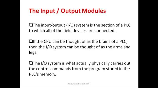 Components of PLC System - Processor, Input & Output Modules, Power Supply смотреть онлайн