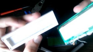Разборка уже испорченного LCD индикатора 1602 испорченного LCD индикатора 1602