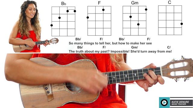 Can You Feel the Love Tonight - The Lion King Ukulele Tutorial and Play Along смотреть онлайн