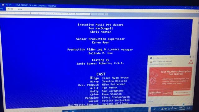 The Puppy Dog Pals Movie End Credits смотреть онлайн