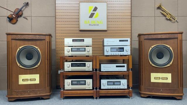 Quá tuyệt vời với cặp loa hay Tannoy Canterbury 15 củ Alnico dễ ghép thật tiếng mềm và chi tiết quá смотреть онлайн
