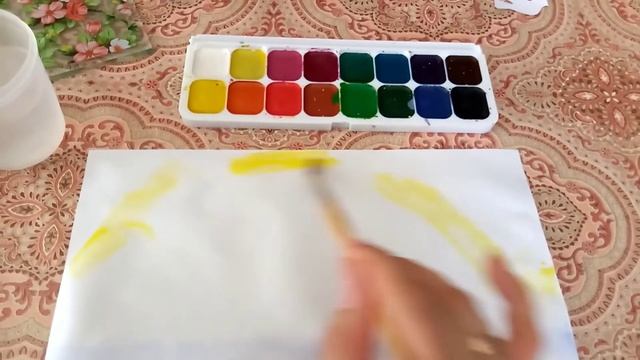 Мастер-класс "Вечный огонь" рисование акварелью смотреть онлайн