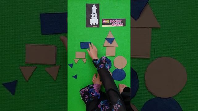 Rocket Shapes Game activity with Shapes Identification смотреть онлайн