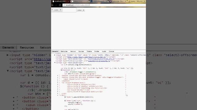 Bootstrap dropdown button into Select2 смотреть онлайн