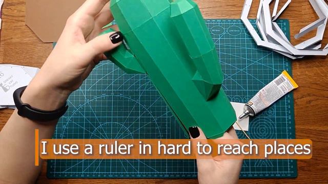 How to make paper cactus | Tutorial | Papercraft template | DIY home decor смотреть онлайн