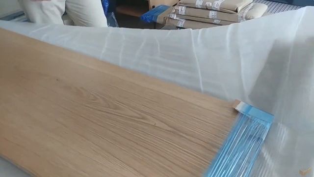 Буфет в гостинную, шпонирован дубом и крашеный краской. смотреть онлайн